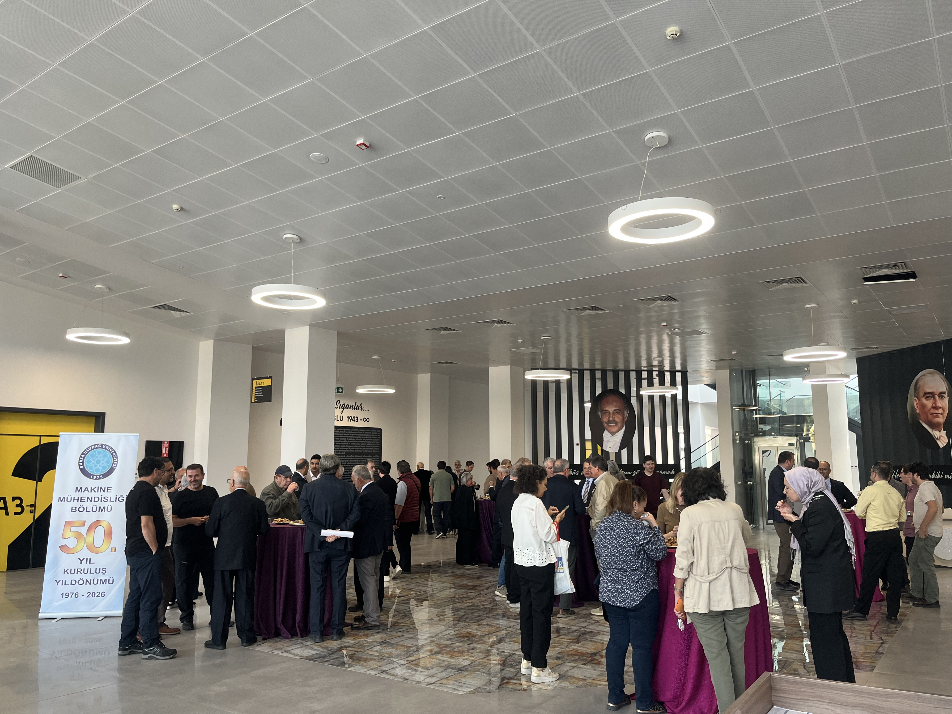 Makine Mühendisliği Bölümümüzün 50. Kuruluş Yıl Dönümü Seminer Etkinliği Gerçekleştirildi